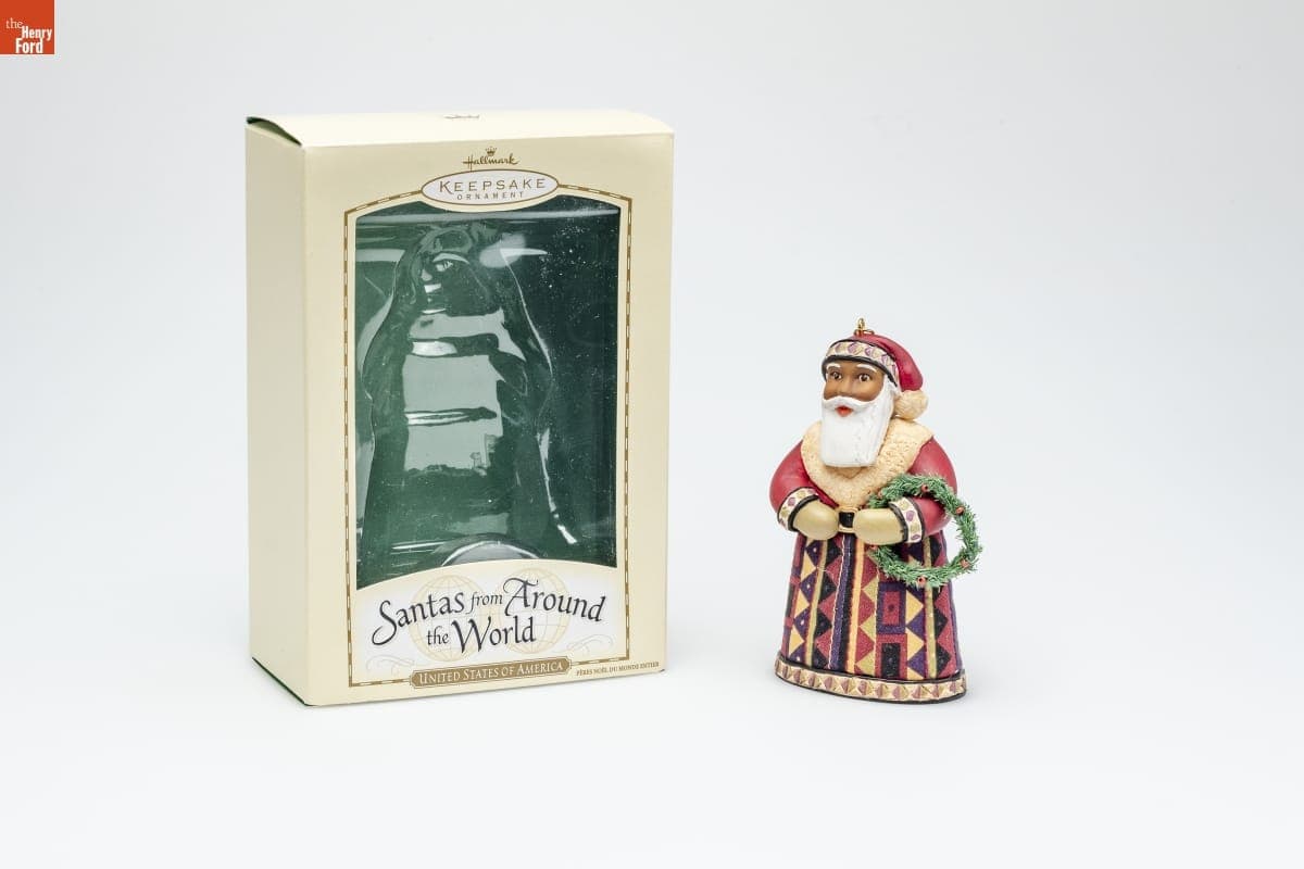 Hallmark "Santas from Around the World: United States of America" Christmas Ornament, 2004