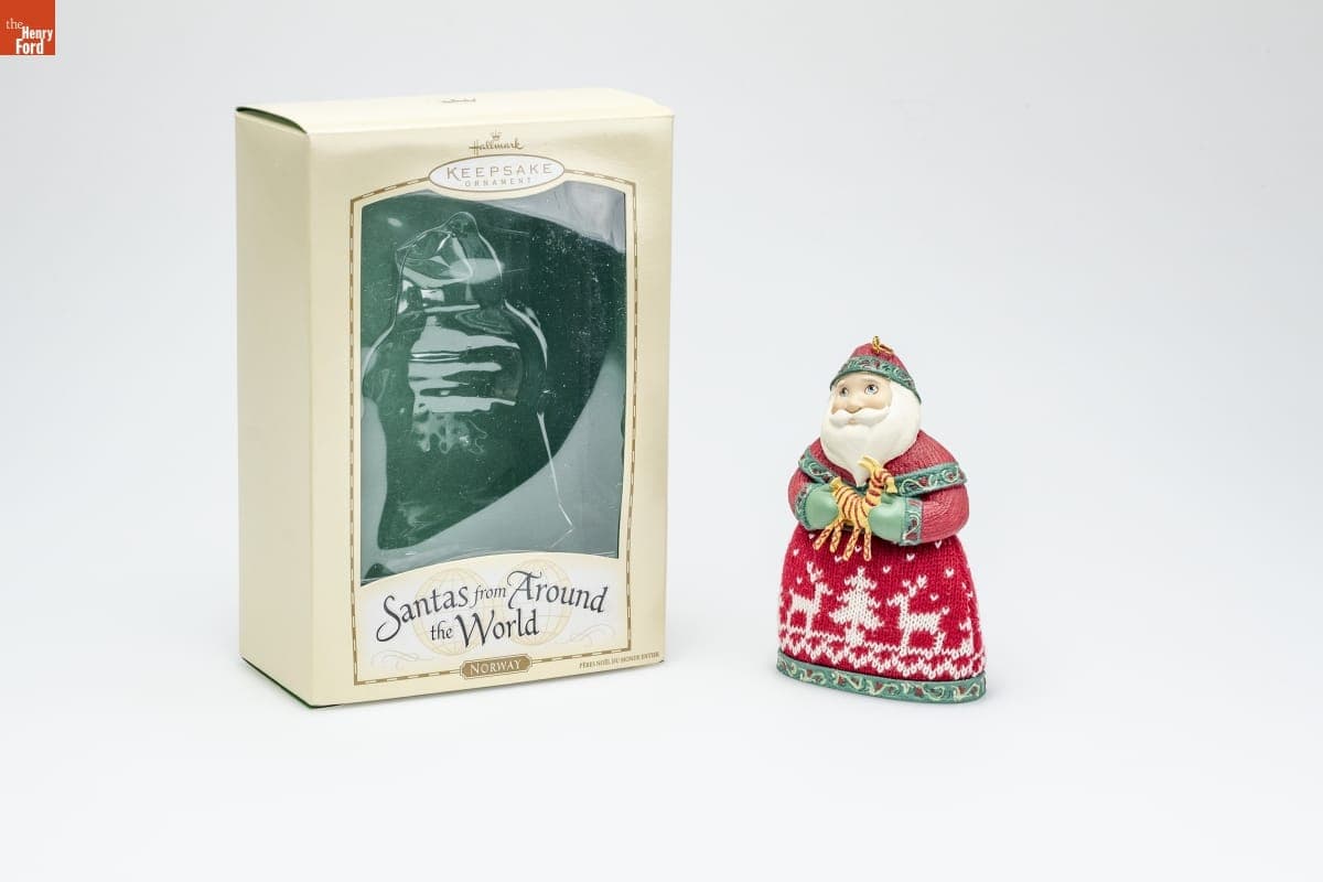 Hallmark "Santas from Around the World: Norway" Christmas Ornament, 2004