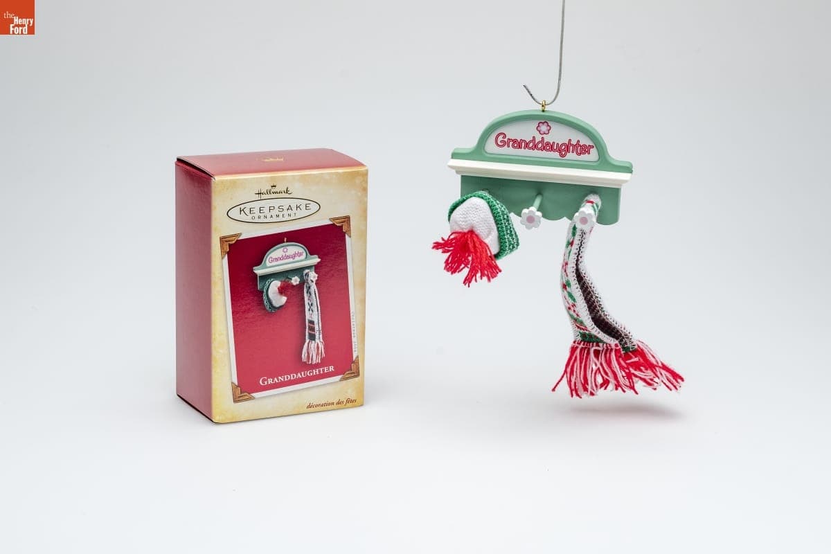 Hallmark "Granddaughter" Christmas Ornament, 2004