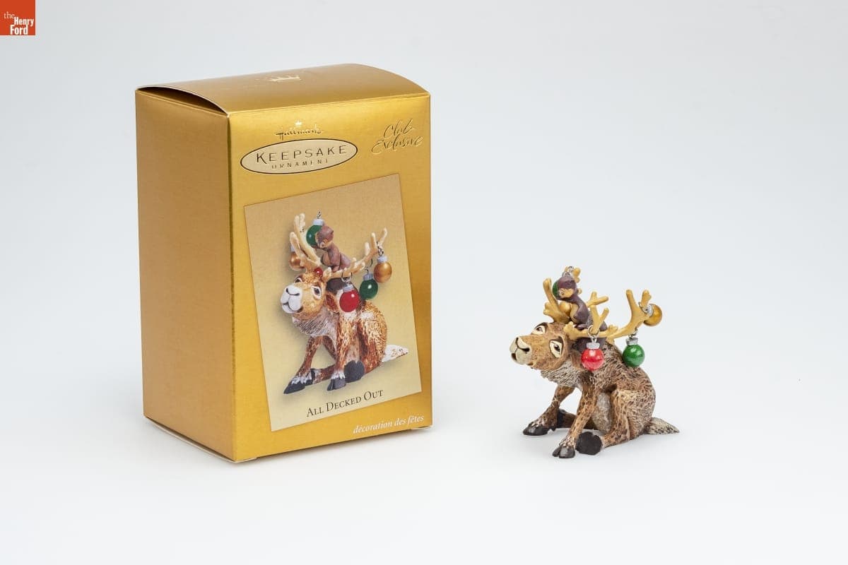 Hallmark "All Decked Out" Collector's Club Christmas Ornament, 2005