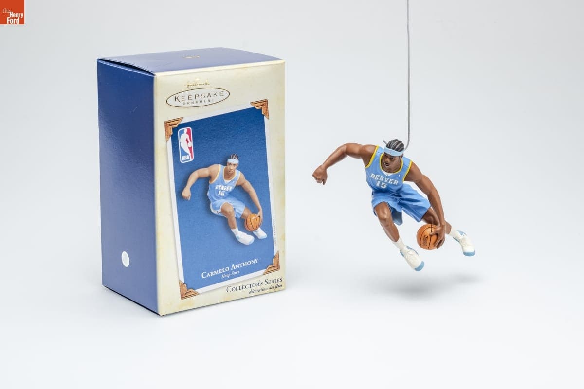 Hallmark "Hoop Stars Series: Carmelo Anthony" Christmas Ornament, 2005