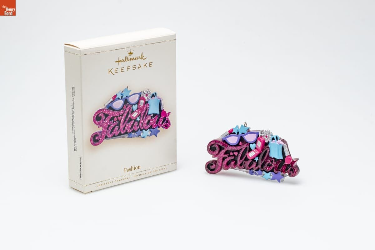 Hallmark "Fashion" Christmas Ornament, 2006