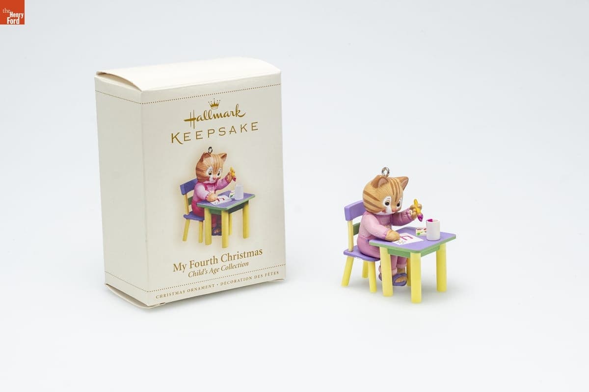 Hallmark "Child's Age Collection: My Fourth Christmas" Christmas Ornament, 2006