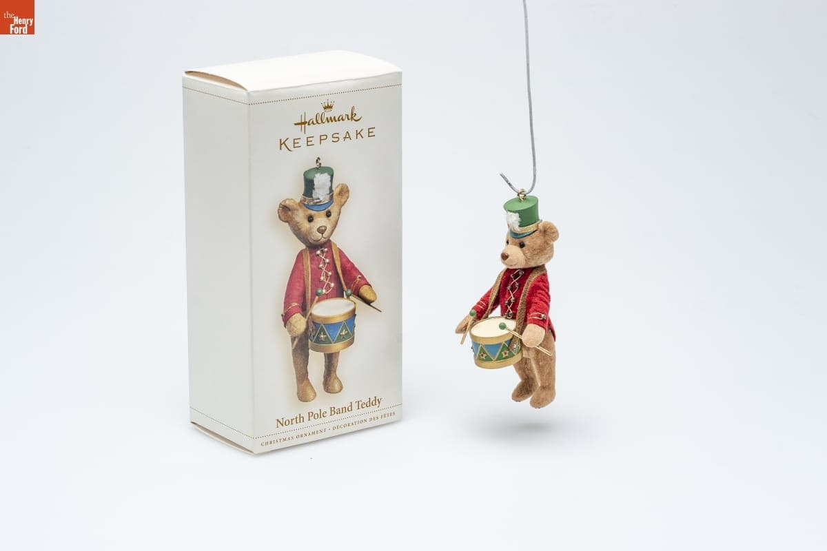 Hallmark "North Pole Band Teddy" Christmas Ornament, 2006