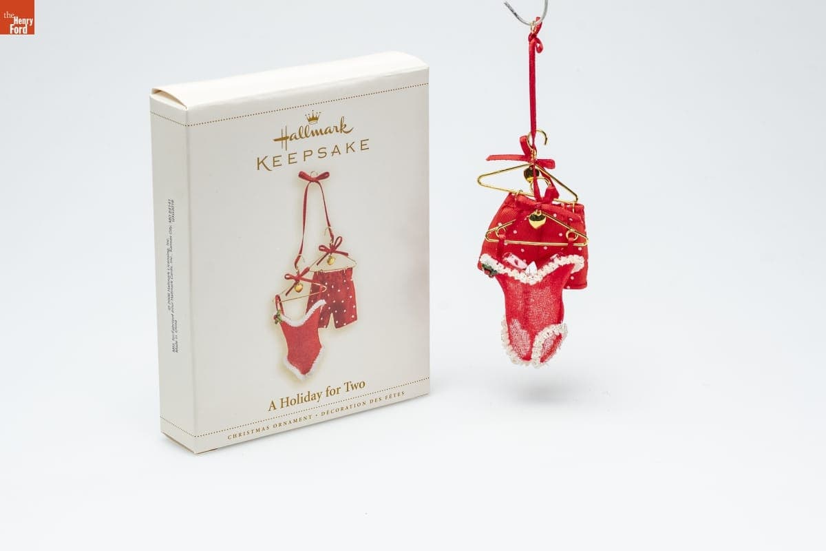 Hallmark "A Holiday for Two" Christmas Ornament, 2006