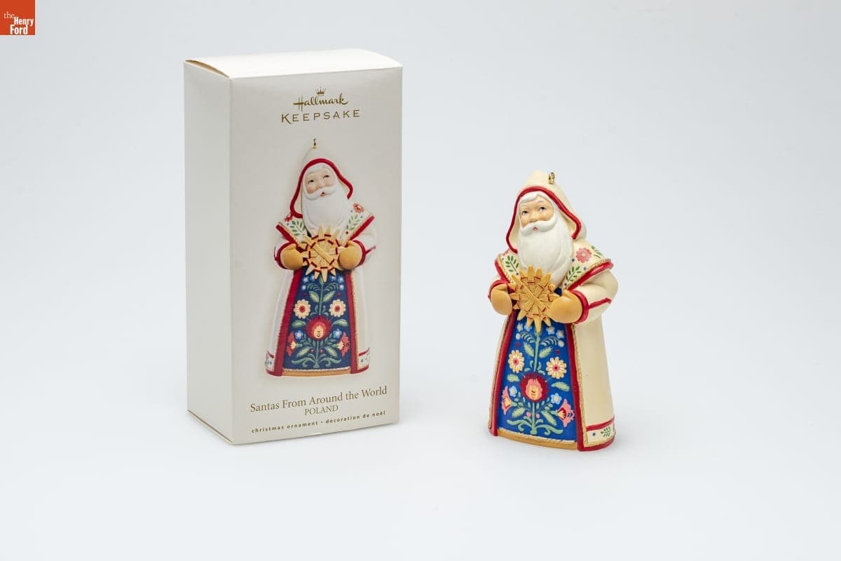 Hallmark "Santas From Around the World: POLAND" Christmas Ornament, 2007