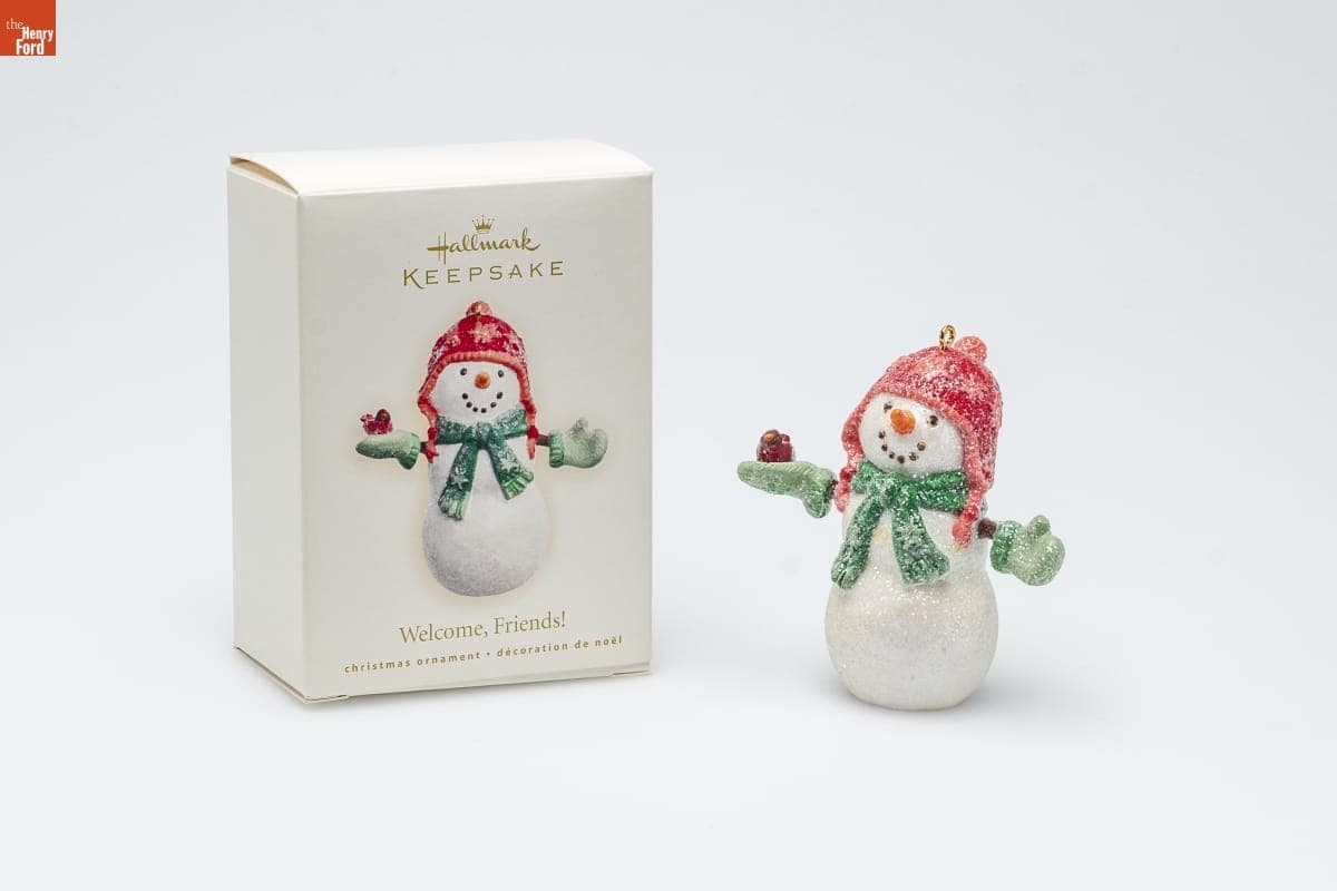 Hallmark "Welcome Friends!" Christmas Ornament, 2007