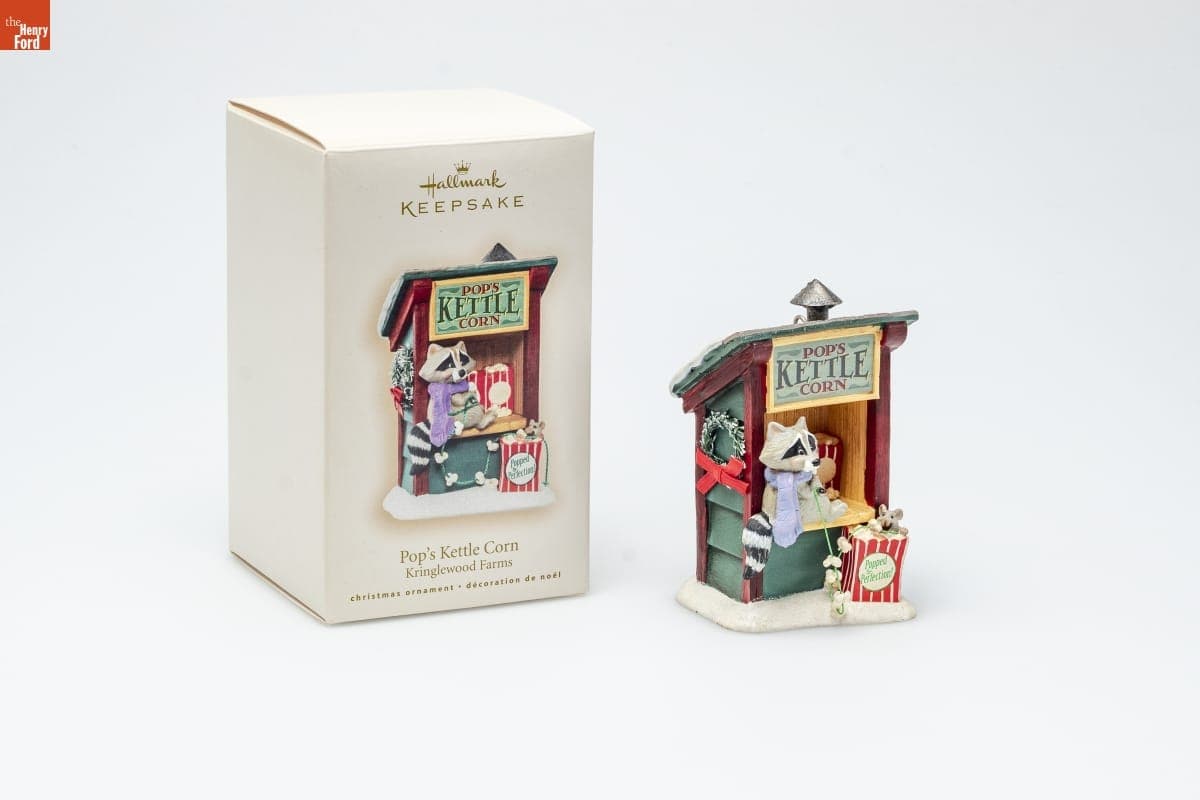 Hallmark "Kringlewood Farms: Pop's Kettle Corn" Christmas Ornament, 2007