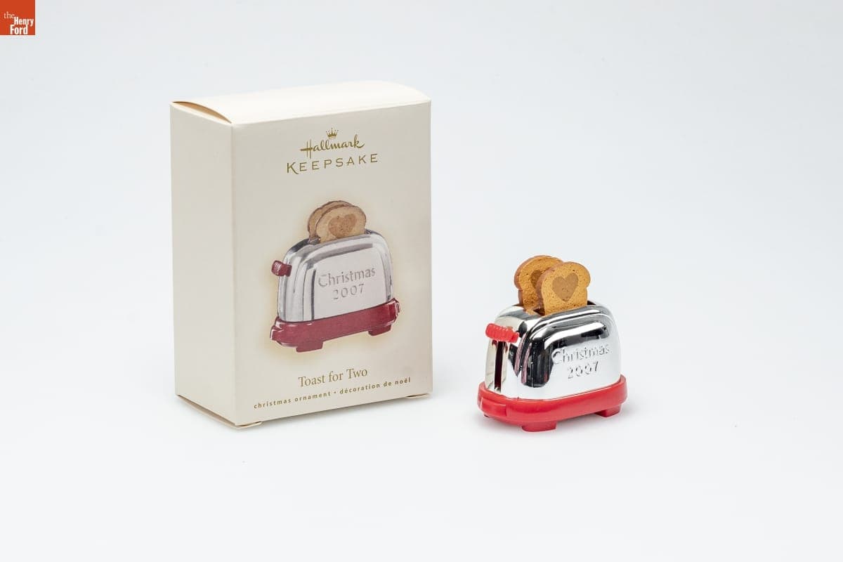 Hallmark "Toast for Two" Christmas Ornament, 2007