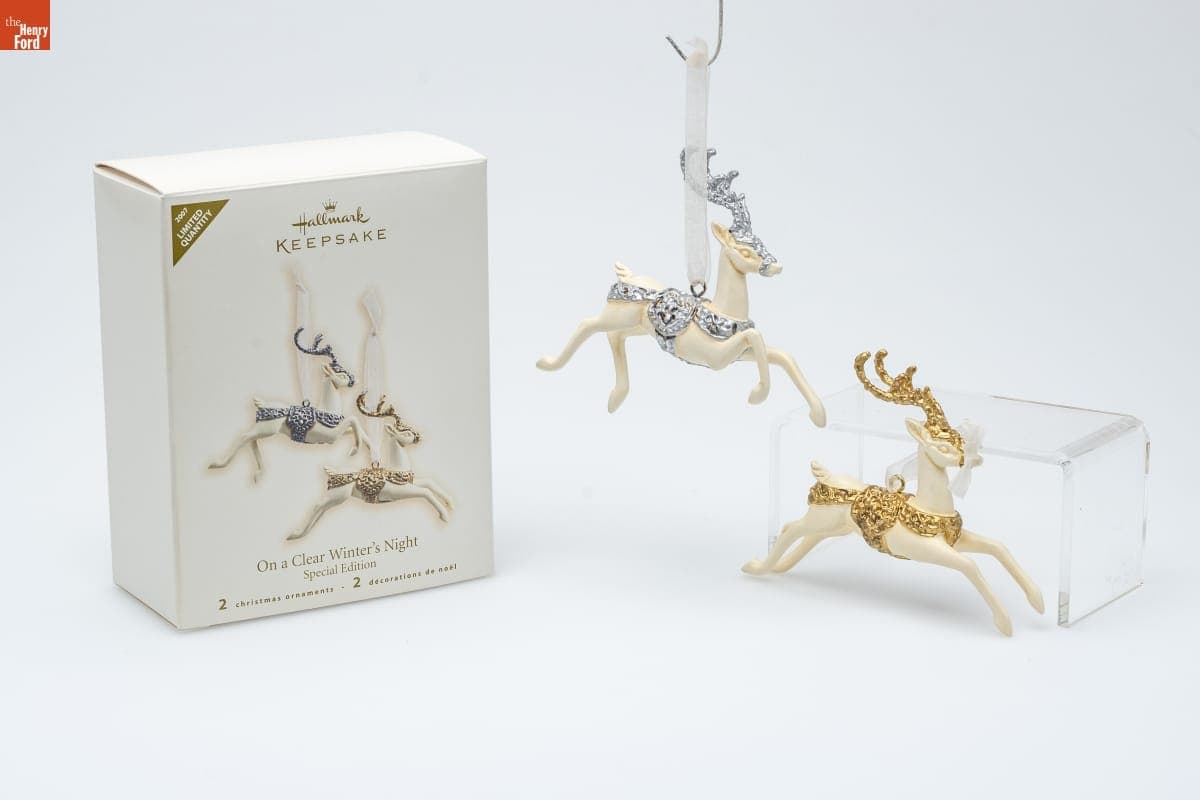 Hallmark "On a Clear Winter's Night" Christmas Ornaments, 2007
