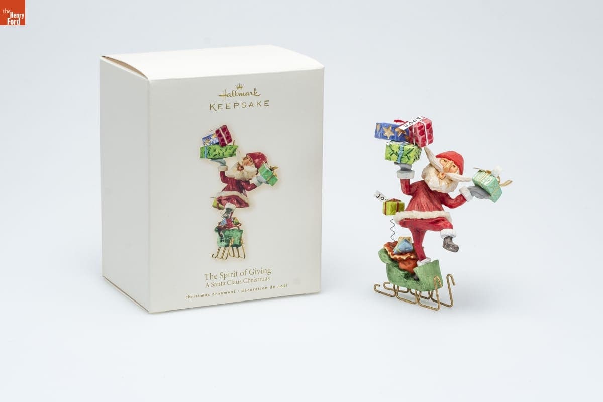 Hallmark "A Santa Claus Christmas Collection: The Spirit of Giving" Christmas Ornament, 2008