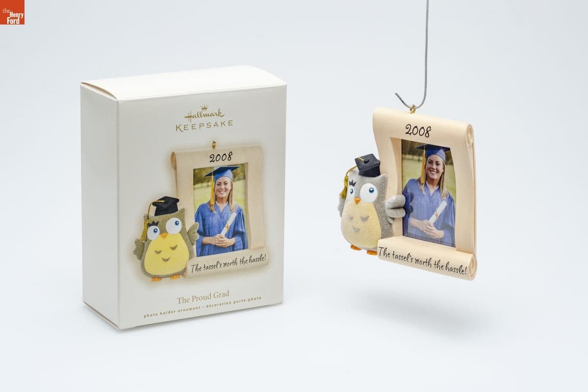Hallmark "The Proud Grad Photo Holder" Christmas Ornament, 2008