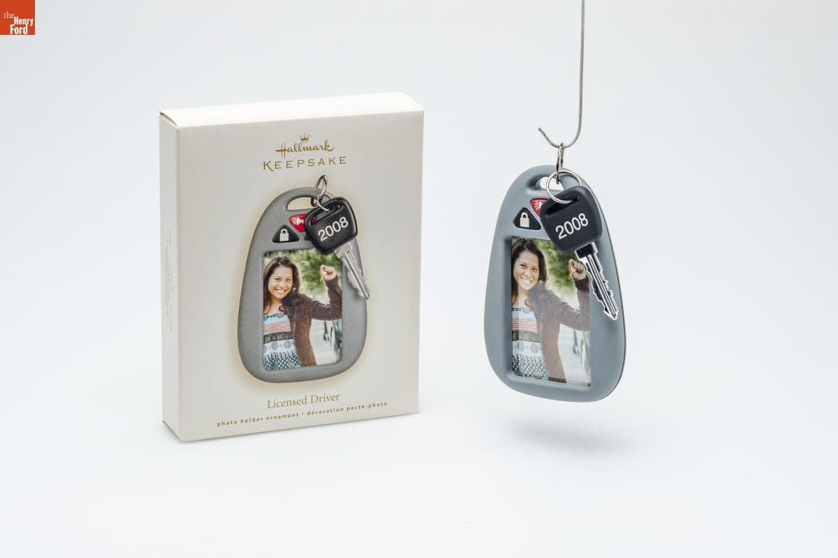 Hallmark "Licensed Driver Photo Holder" Christmas Ornament, 2008