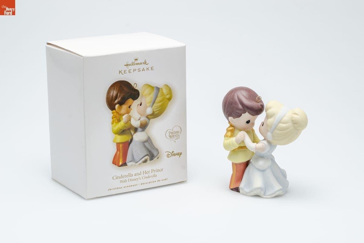 Hallmark "Precious Moments and Walt Disney's Cinderella: Cinderella and Her Prince" Christmas Ornament, 2008