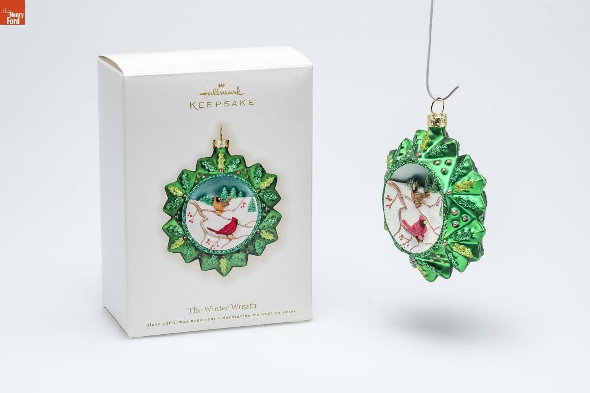 Hallmark "The Winter Wreath" Christmas Ornament, 2009