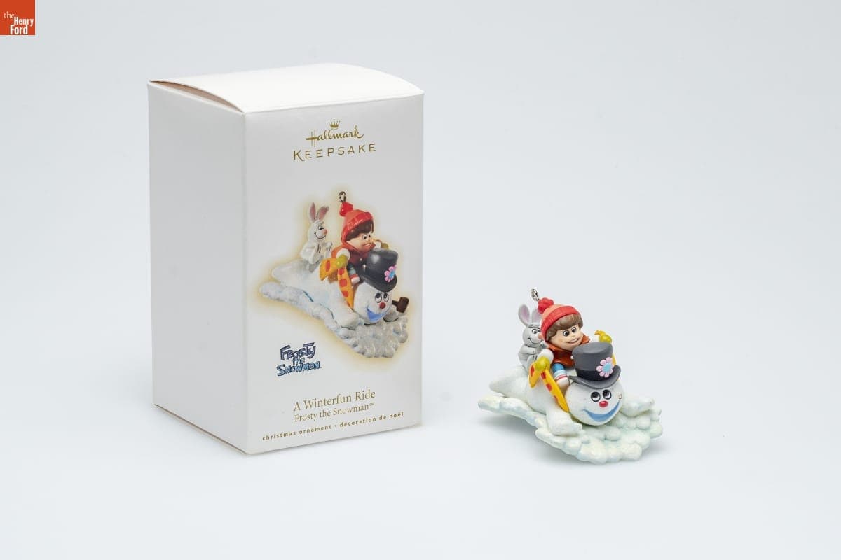 Hallmark "Frosty the Snowman: A Winterfun Ride" Christmas Ornament, 2009