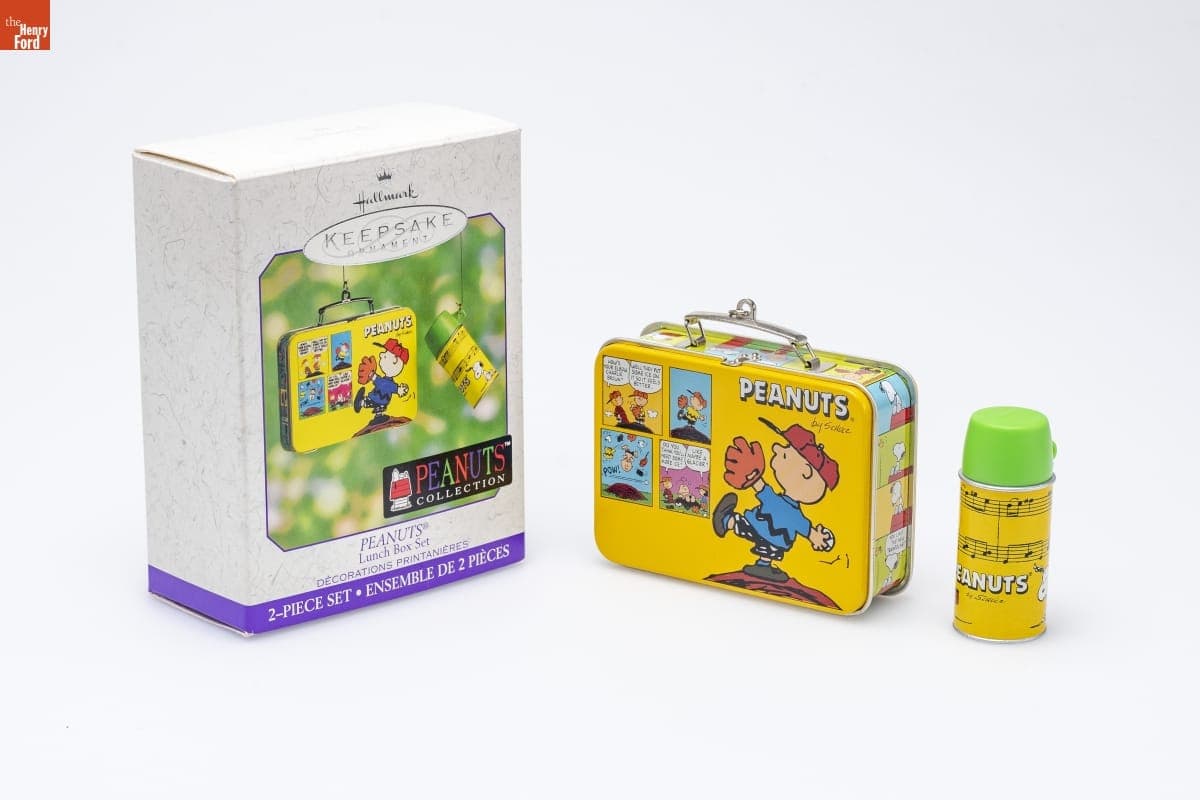 Hallmark "PEANUTS: Lunch Box Set" Spring Ornaments, 2000