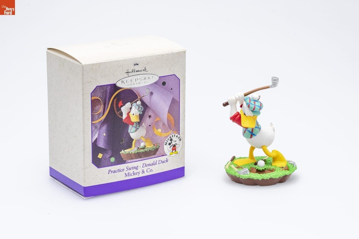 Hallmark "Disney's Mickey & Co.: Practice Swing - Donald Duck" Spring Ornament, 1998