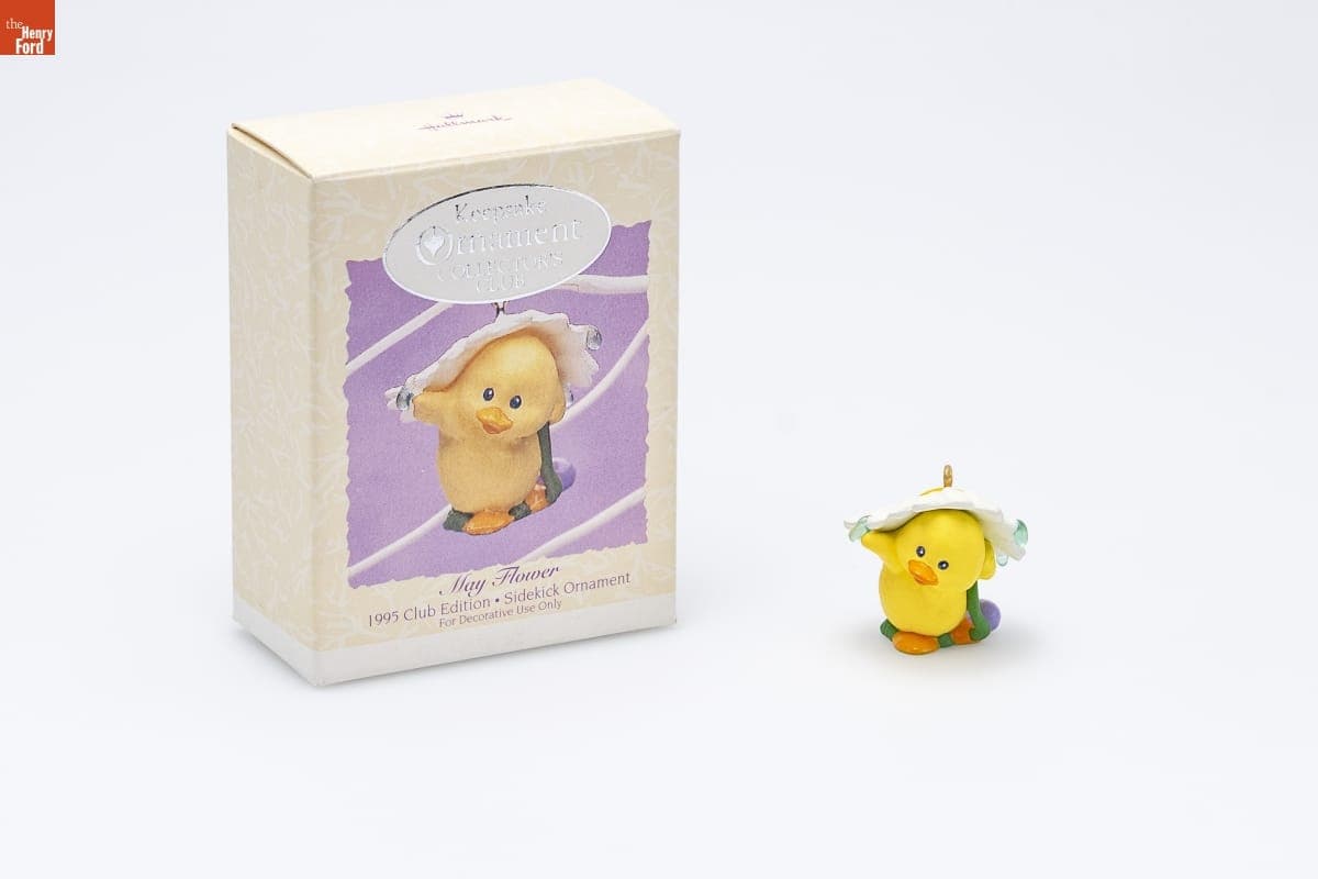 Hallmark "May Flower" Easter Club Ornament, 1995