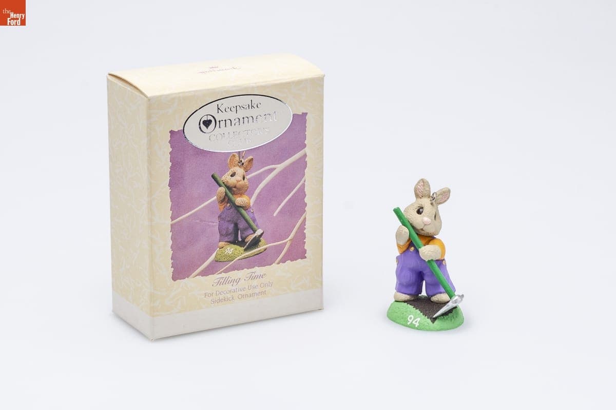 Hallmark "Tilling Time" Easter Club Ornament, 1994