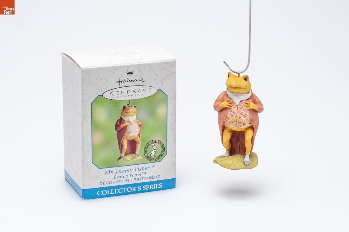 Hallmark "Beatrix Potter Series: Mr. Jeremy Fisher" Spring Ornament, 2000