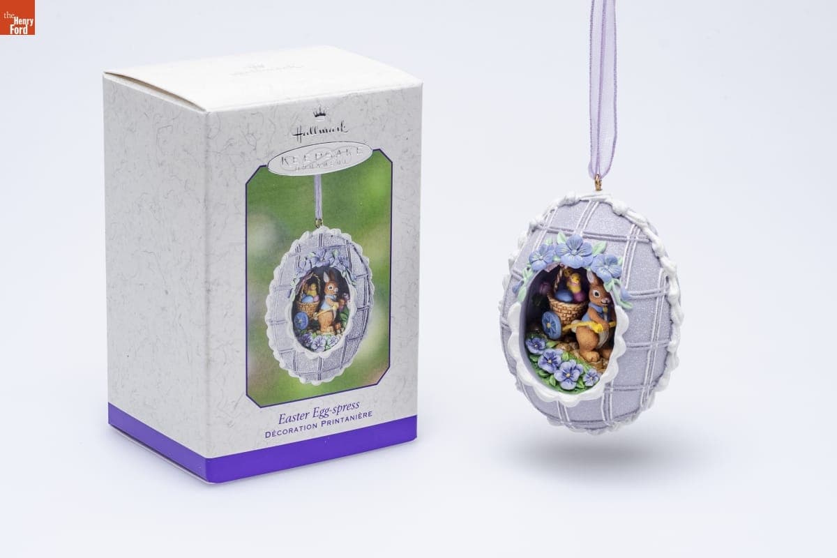 Hallmark "Easter Egg-spress" Spring Ornament, 2002