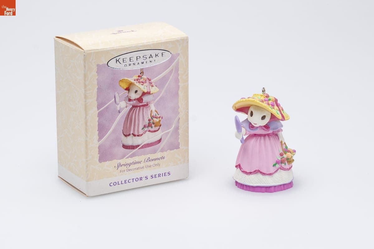 Hallmark "Springtime Bonnets Series" Easter Ornament, 1994