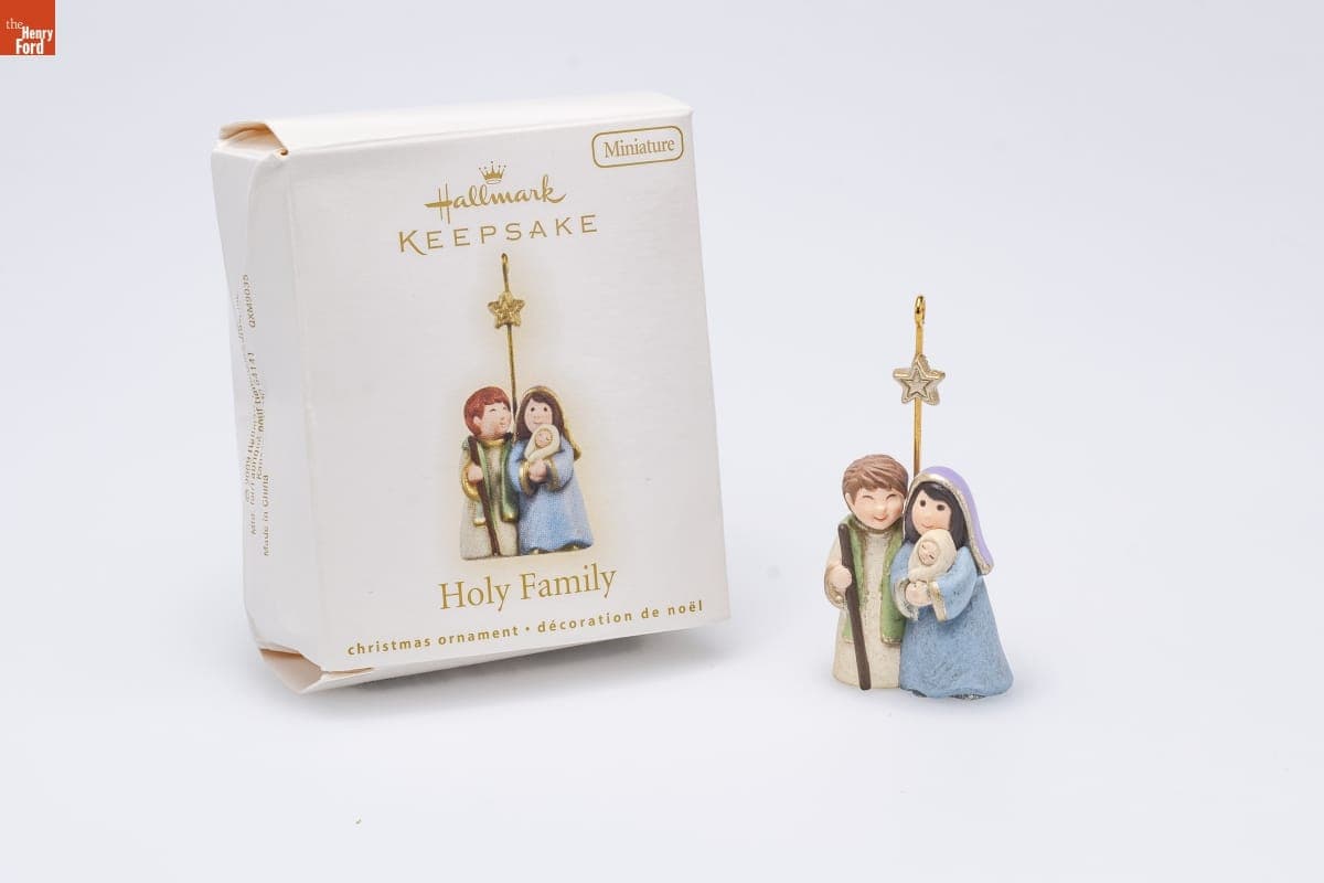 Hallmark "Holy Family" Miniature Christmas Ornament, 2009