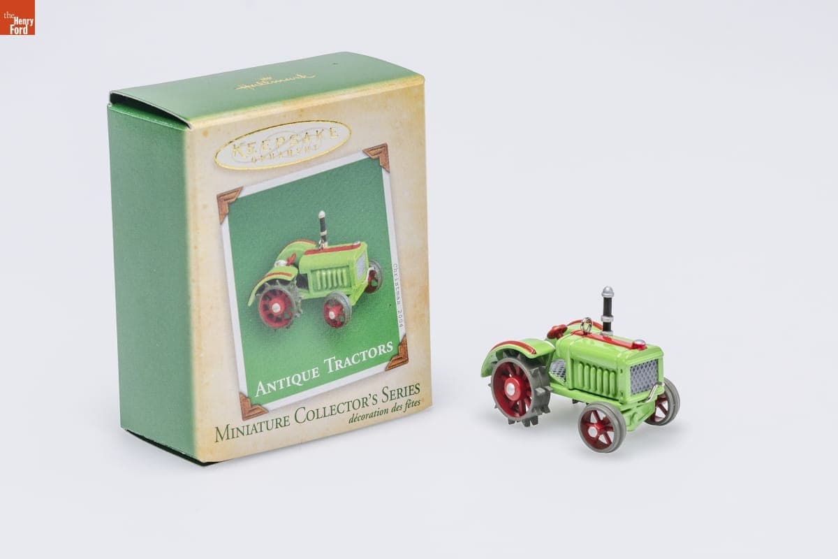 Hallmark "Antique Tractors Series" Miniature Christmas Ornament, 2004