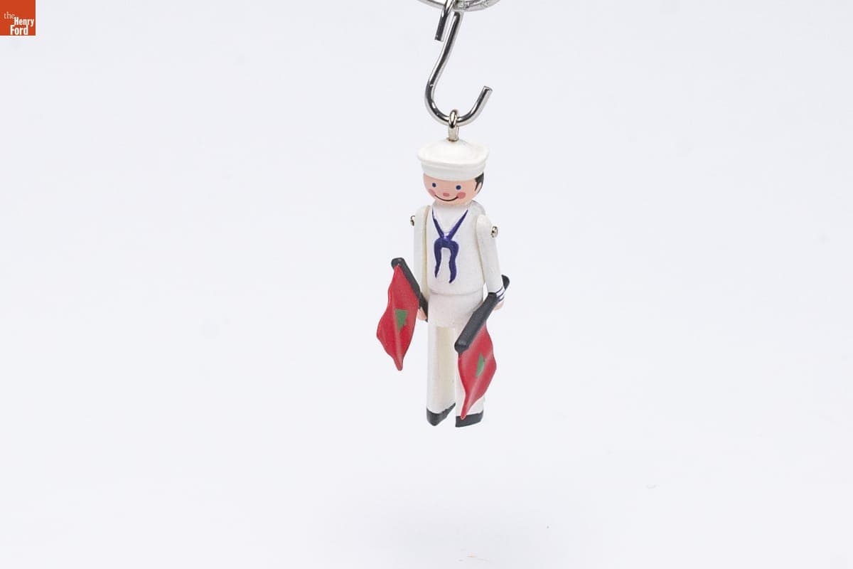Hallmark "Miniature Clothespin Soldier Series" Miniature Christmas Ornament, 2000