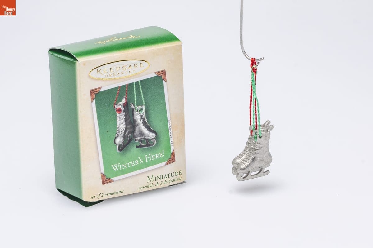 Hallmark "Winter's Here!" Miniature Christmas Ornaments, 2002