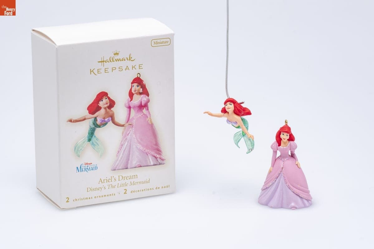 Hallmark "Disney's The Little Mermaid: Ariel's Dream" Miniature Christmas Ornaments, 2008