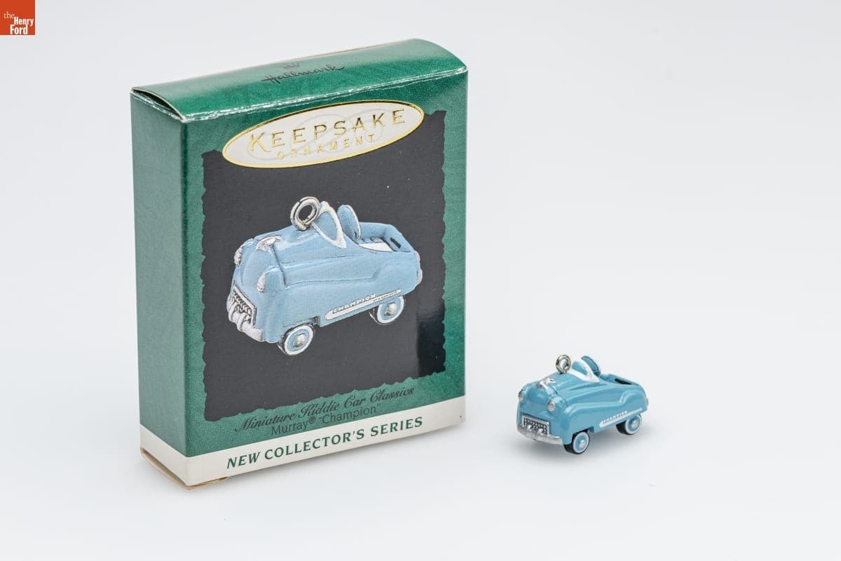 Hallmark "Miniature Kiddie Car Classics Series: Murray Champion" Miniature Christmas Ornament, 1995
