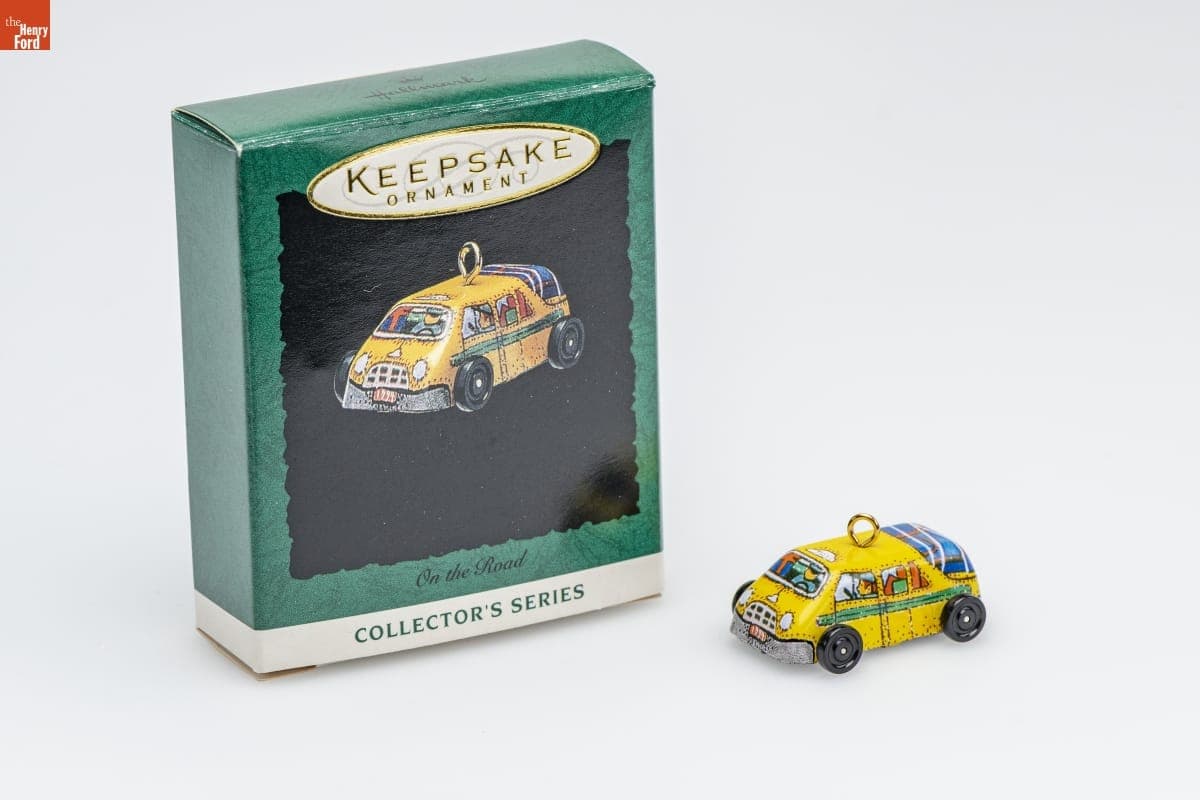Hallmark "On the Road Series" Miniature Christmas Ornament, 1994