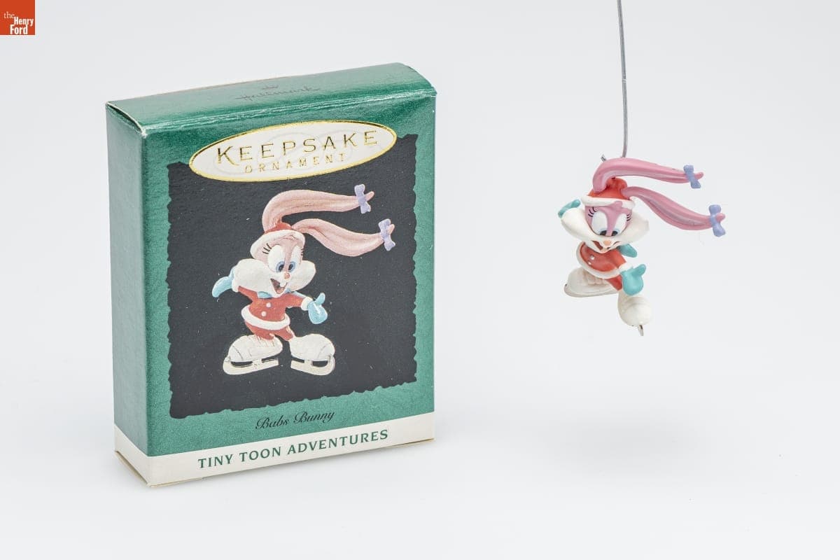 Hallmark "Tiny Toon Adventures: Babs Bunny" Miniature Christmas Ornament, 1994