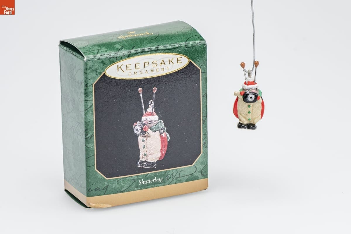 Hallmark "Shutterbug" Miniature Christmas Ornament, 1997