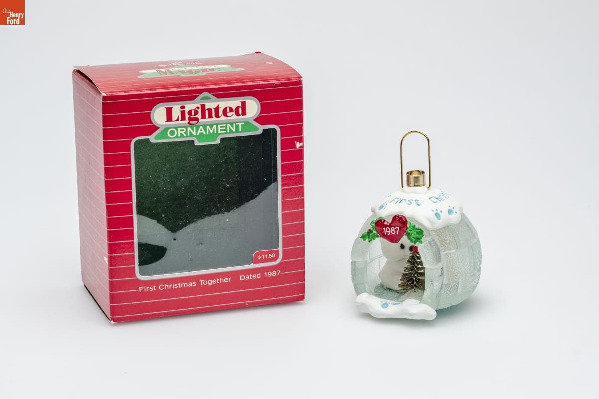 Hallmark "First Christmas Together" Christmas Ornament, 1987