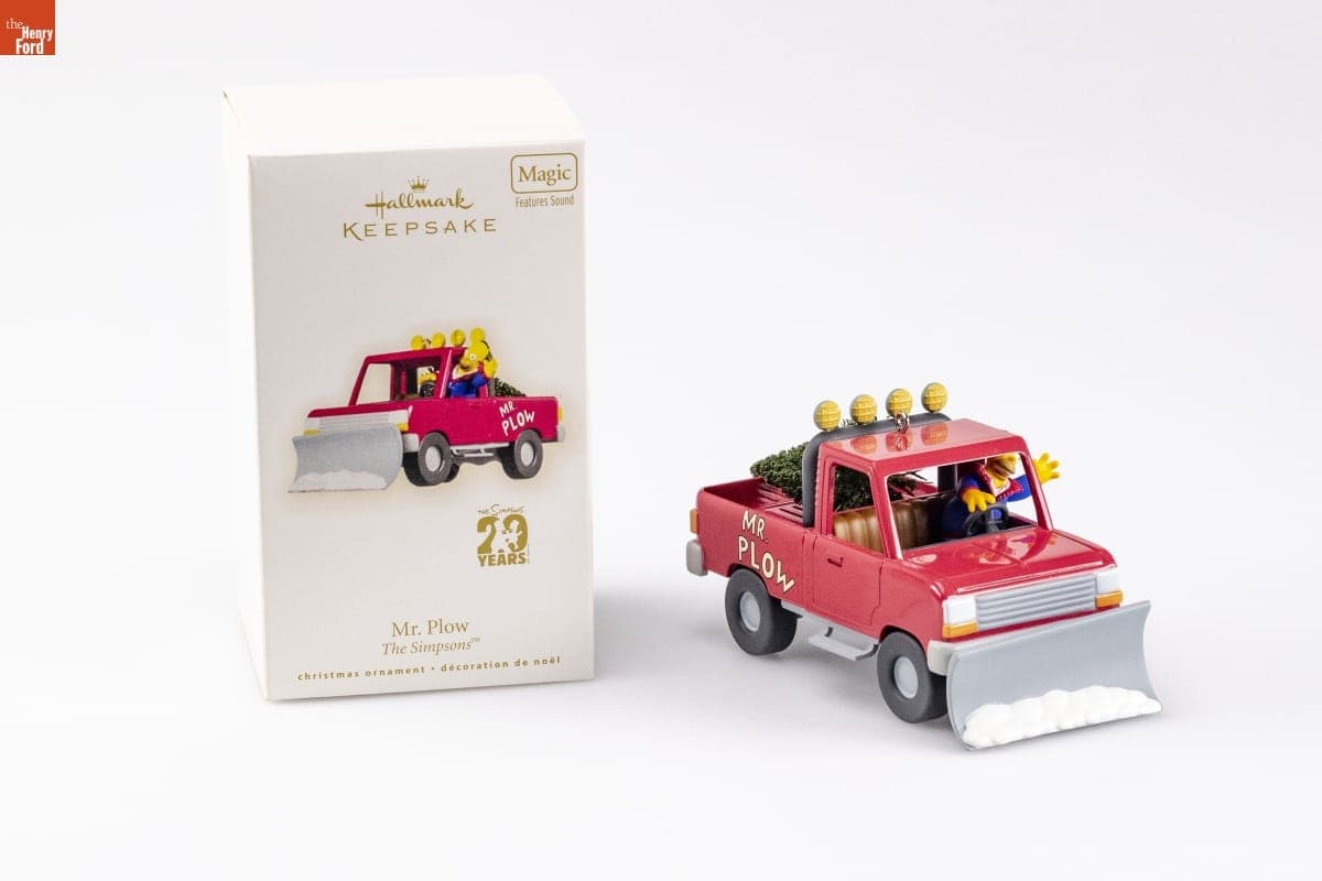 Hallmark "The Simpsons: Mr. Plow" Christmas Ornament, 2009