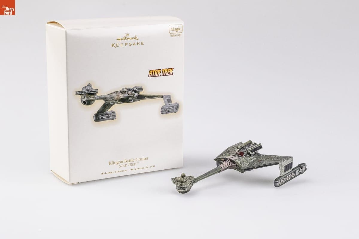 Hallmark "STAR TREK: Klingon Battle Cruiser" Christmas Ornament, 2009