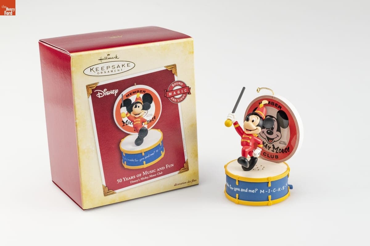 Hallmark "Disney's Mickey Mouse Club: 50 Years of Music and Fun" Christmas Ornament, 2005