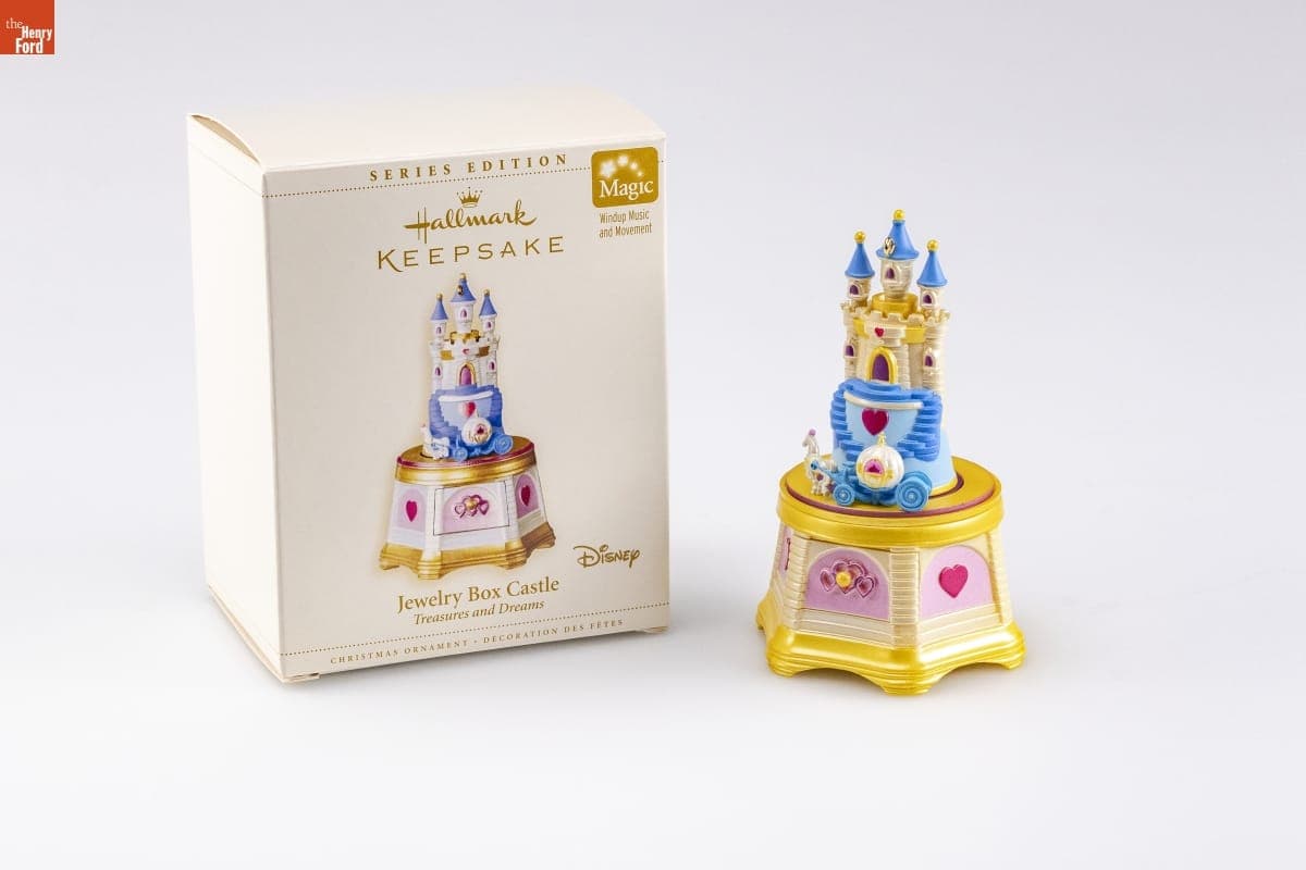 Hallmark "Treasures and Dreams Series: Jewelry Box Castle" Christmas Ornament, 2006