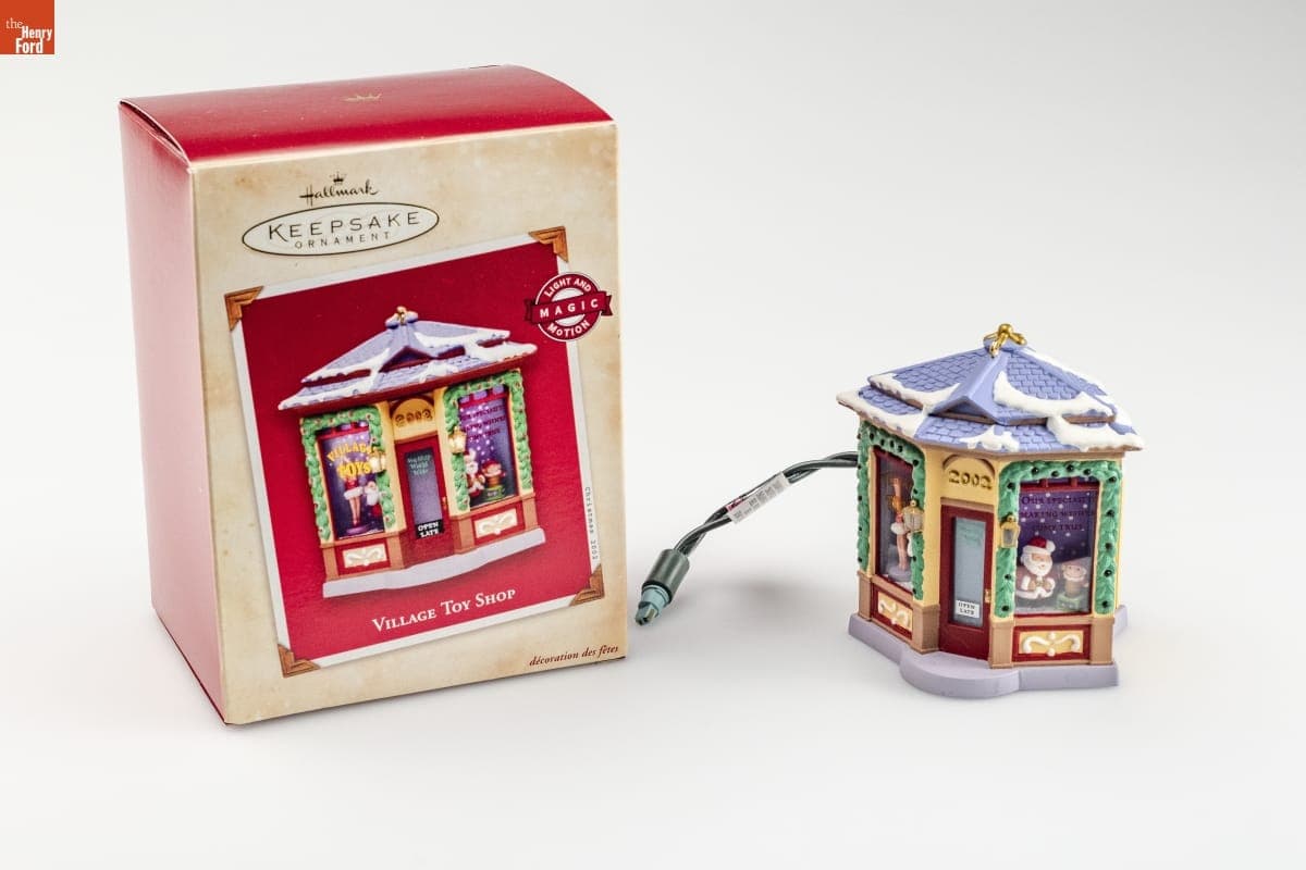 Hallmark "Village Toy Shop" Christmas Ornament, 2002