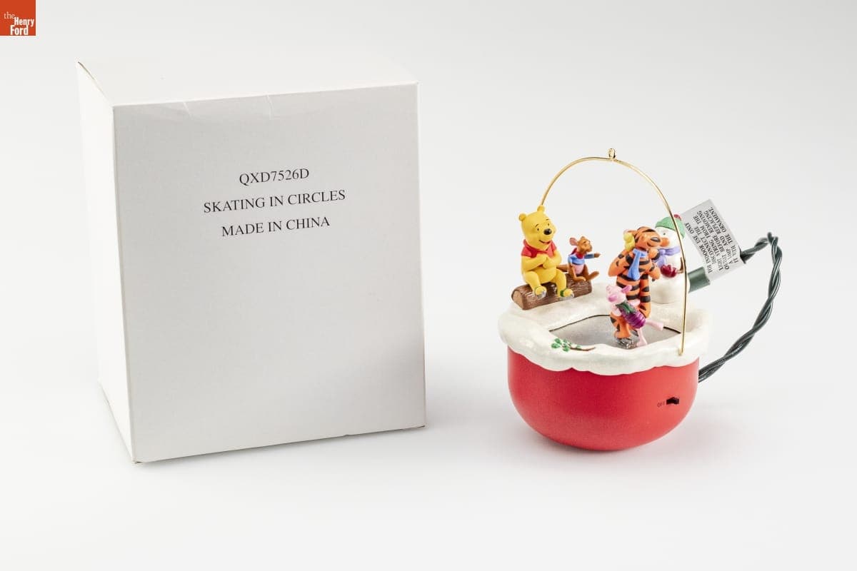 Hallmark "Winnie-the-Pooh Collection: Skating in Circles" Christmas Ornament, 2002