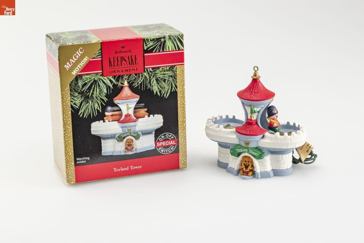Hallmark "Toyland Tower" Christmas Ornament, 1991