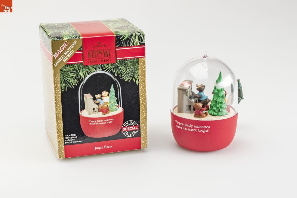 Hallmark "Jingle Bears" Christmas Ornament, 1991