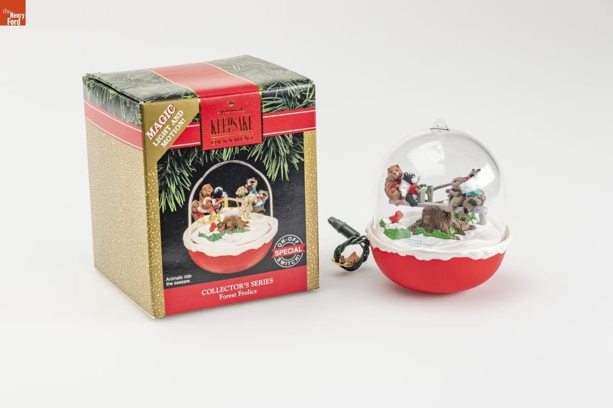 Hallmark "Forest Frolics Series" Christmas Ornament, 1992