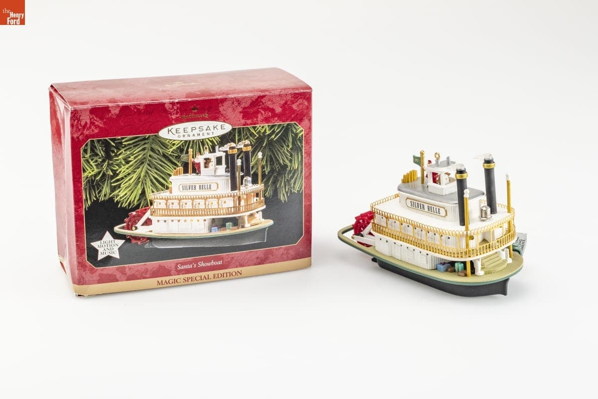 Hallmark "Special Edition: Santa's Showboat" Christmas Ornament, 1997