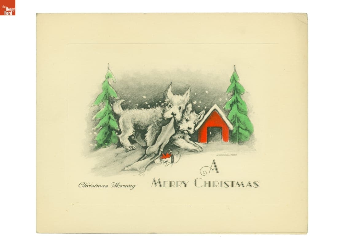 "A Merry Christmas," 1933