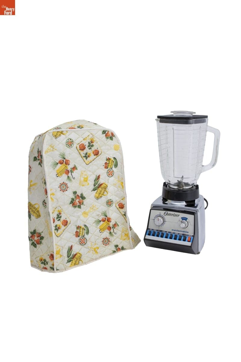 Osterizer Cyclomatic Blender with Dust Cover, 1971-1972