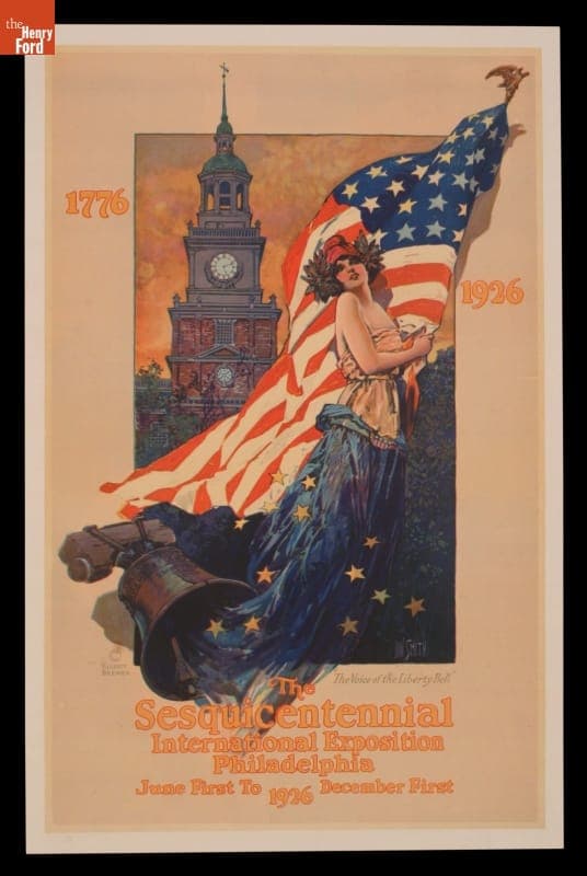 Poster, "The Voice of the Liberty Bell," 1926